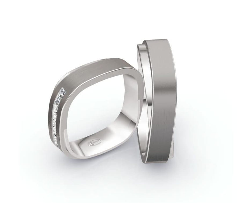 1 Paar Eheringe/Trauringe Collection Ruesch Honeymoon Premium II - Juwelier Steiner