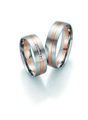 1 Paar Eheringe/Trauringe Collection Ruesch Honeymoon Pure III