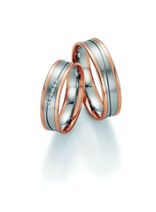 1 Paar Eheringe/Trauringe Collection Ruesch Honeymoon Pure III