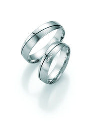 1 Pair of Wedding Rings/Marriage Rings Collection Ruesch Honeymoon Pure II