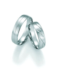 1 Pair of Wedding Rings/Marriage Rings Collection Ruesch Honeymoon Pure II