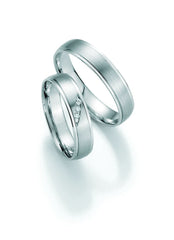 1 Pair of Wedding Rings/Marriage Rings Collection Ruesch Honeymoon Pure II