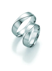 1 Pair of Wedding Rings/Marriage Rings Collection Ruesch Honeymoon Pure II