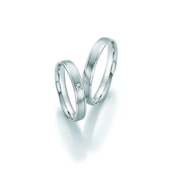1 Pair of Wedding Rings/Marriage Rings Collection Ruesch Honeymoon Pure IV