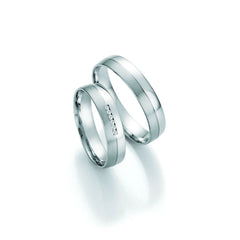1 Pair of Wedding Rings/Marriage Rings Collection Ruesch Honeymoon Pure IV