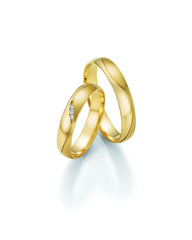 1 Pair of Wedding Rings/Marriage Rings Collection Ruesch Honeymoon Pure VI