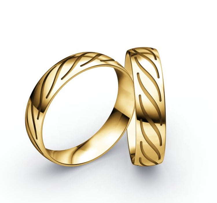 1 Paar Eheringe/Trauringe Collection Ruesch Honeymoon Solid III - Juwelier Steiner