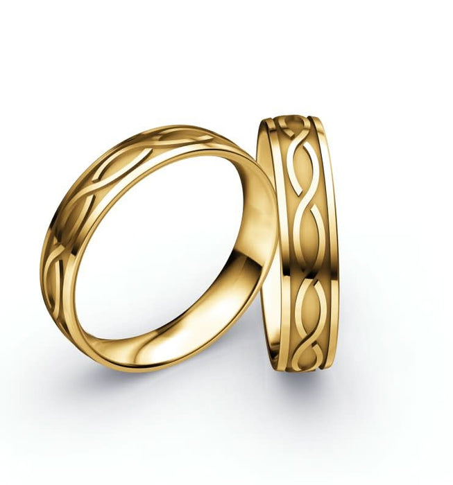 1 Paar Eheringe/Trauringe Collection Ruesch Honeymoon Solid III - Juwelier Steiner