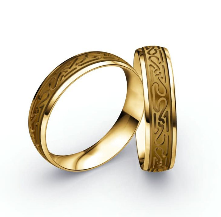 1 Paar Eheringe/Trauringe Collection Ruesch Honeymoon Solid III - Juwelier Steiner