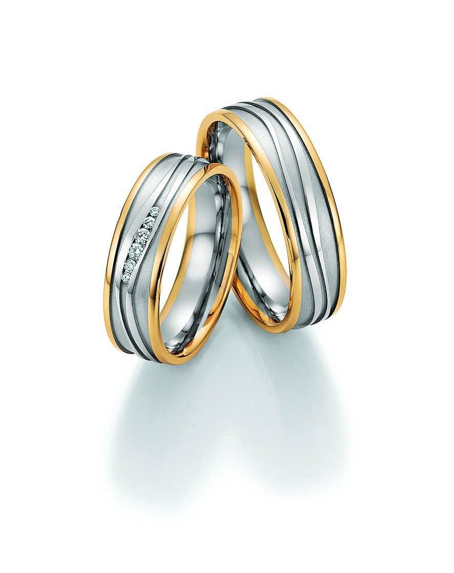 1 Paar Eheringe/Trauringe Collection Ruesch Honeymoon Solid II - Juwelier Steiner