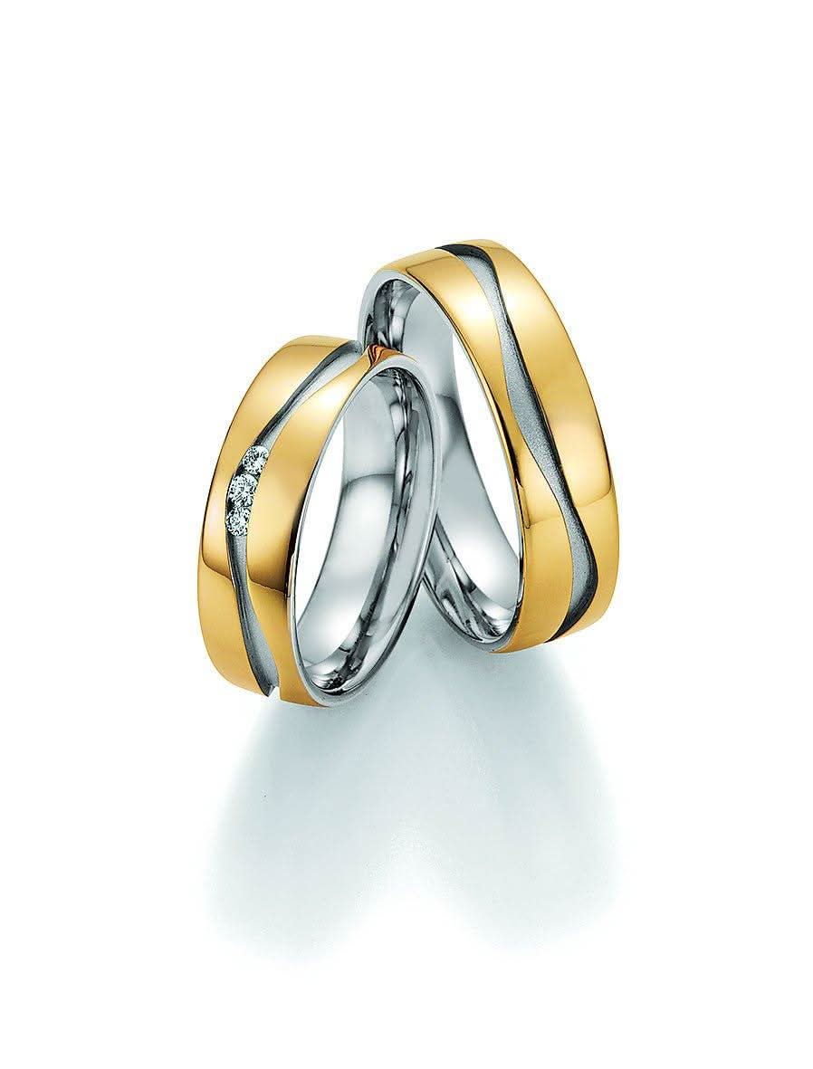 1 Paar Eheringe/Trauringe Collection Ruesch Honeymoon Solid II - Juwelier Steiner