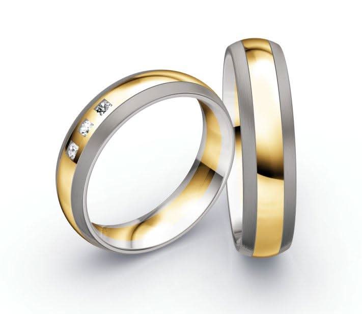1 Paar Eheringe/Trauringe Collection Ruesch Honeymoon Solid II - Juwelier Steiner