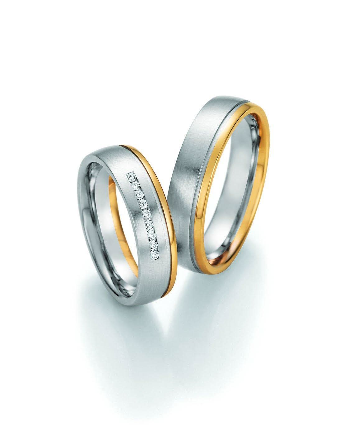 1 Paar Eheringe/Trauringe Collection Ruesch Honeymoon Solid IV - Juwelier Steiner
