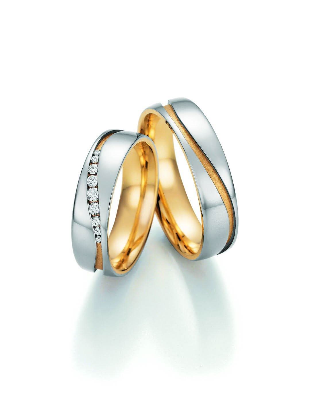 1 Paar Eheringe/Trauringe Collection Ruesch Honeymoon Solid IV - Juwelier Steiner
