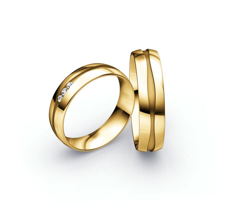 1 Paar Eheringe/Trauringe Collection Ruesch Honeymoon Solid VII - Juwelier Steiner