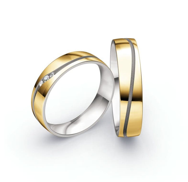 1 Paar Eheringe/Trauringe Collection Ruesch Honeymoon Solid VI - Juwelier Steiner