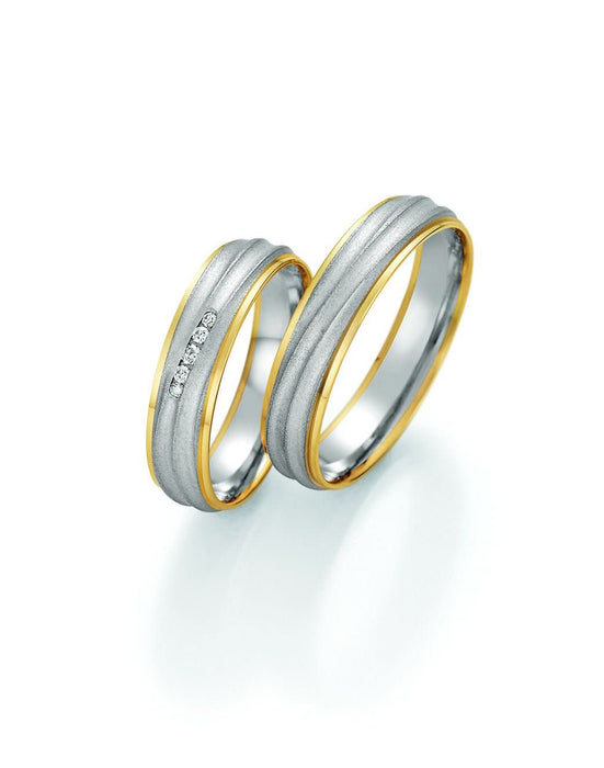1 Paar Eheringe/Trauringe Collection Ruesch Honeymoon Solid VI - Juwelier Steiner