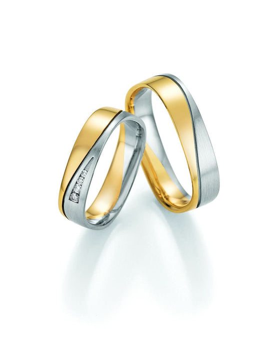 1 Paar Eheringe/Trauringe Collection Ruesch Honeymoon Solid VI - Juwelier Steiner