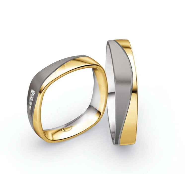 1 Paar Eheringe/Trauringe Collection Ruesch Honeymoon Solid VI - Juwelier Steiner