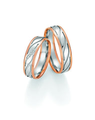 1 Paar Eheringe/Trauringe Collection Ruesch Honeymoon Solid VI