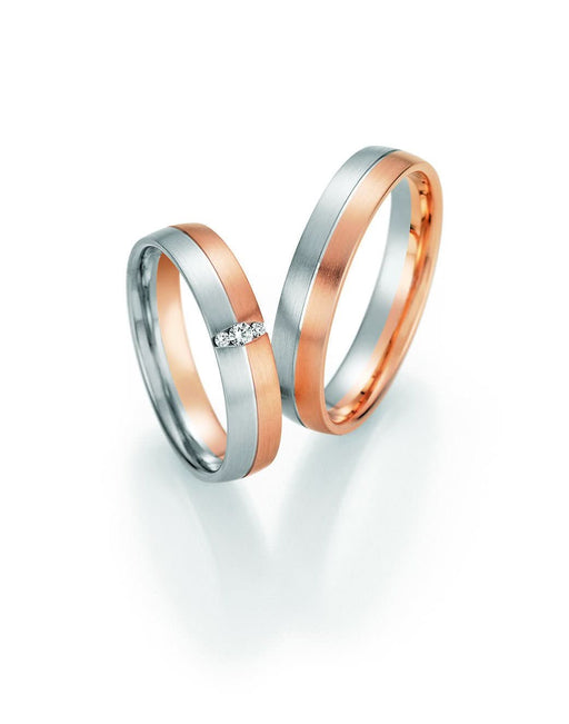 1 Paar Eheringe/Trauringe Collection Ruesch Honeymoon Solid VI - Juwelier Steiner