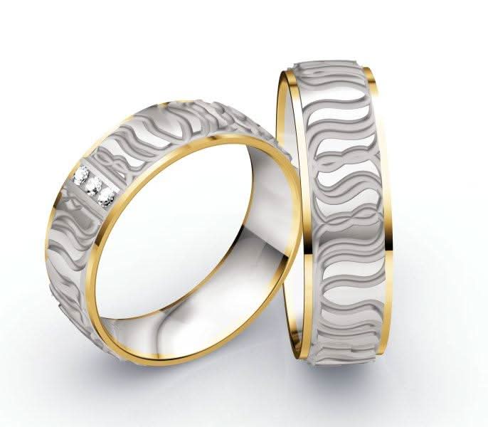 1 Paar Eheringe/Trauringe Collection Ruesch Honeymoon Solid V - Juwelier Steiner