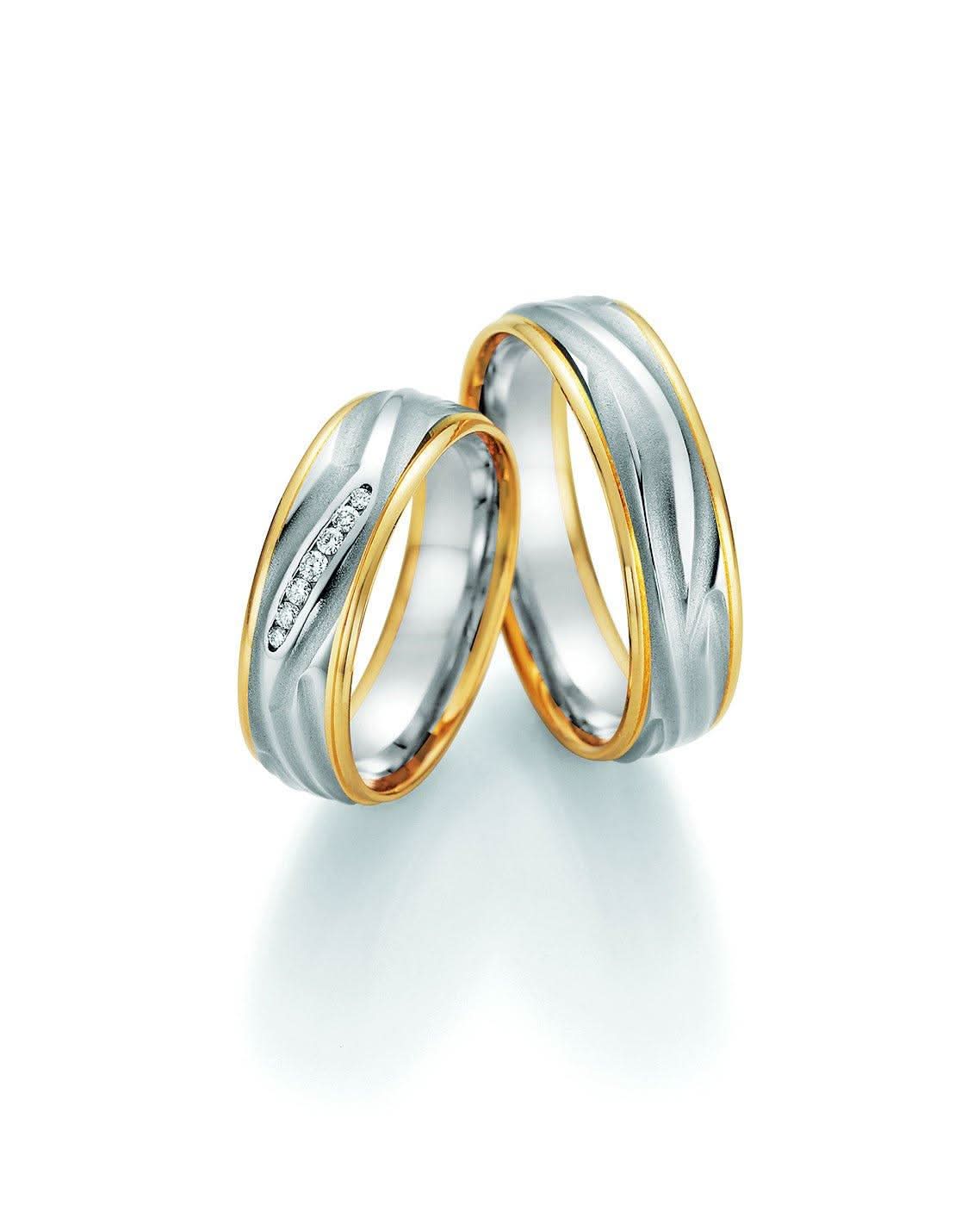 1 Paar Eheringe/Trauringe Collection Ruesch Honeymoon Solid V - Juwelier Steiner