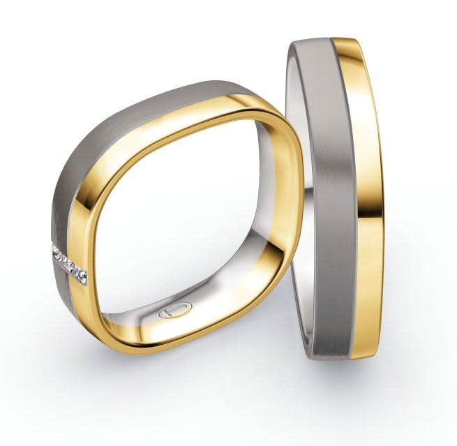 1 Paar Eheringe/Trauringe Collection Ruesch Honeymoon Solid V - Juwelier Steiner