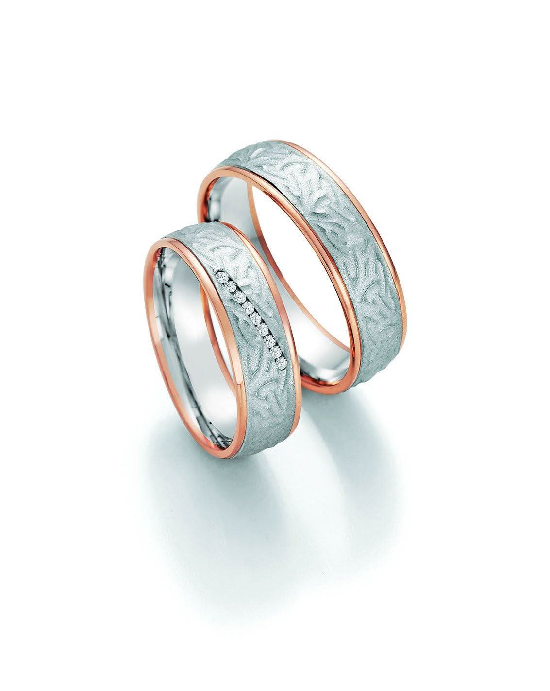 1 Paar Eheringe/Trauringe Collection Ruesch Honeymoon Solid V - Juwelier Steiner