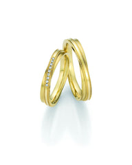 1 Paar Eheringe/Trauringe Collection Ruesch Honeymoon Solid XIII