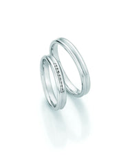 1 Paar Eheringe/Trauringe Collection Ruesch Honeymoon Solid XIII