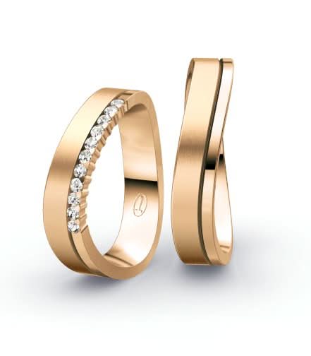 1 Paar Eheringe/Trauringe Collection Ruesch Honeymoon Solid XV - Juwelier Steiner