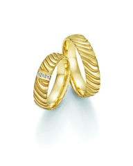 1 Paar Eheringe/Trauringe Collection Ruesch Honeymoon Solid X