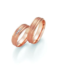 1 Paar Eheringe/Trauringe Collection Ruesch Honeymoon Solid X