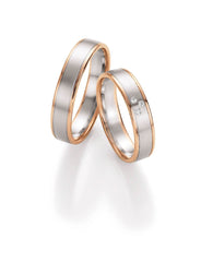 1 coppia di fedi nuziali/fedi matrimoniali Collection Ruesch Honeymoon Unlimited