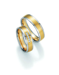 1 Paar Eheringe/Trauringe Collection Ruesch Honeymoon Variation