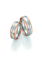 1 Pair of Wedding Rings/Marriage Rings Collection Ruesch Honeymoon Visions