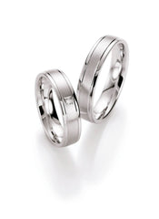1 Pair of Wedding Rings/Marriage Rings Collection Ruesch Silver Inspiration