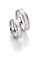 1 Pair of Wedding Rings/Marriage Rings Collection Ruesch Silver Inspiration