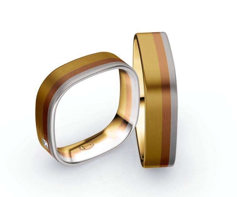 1 Paar Eheringe/Trauringe Collection Ruesch Sunrise - Juwelier Steiner