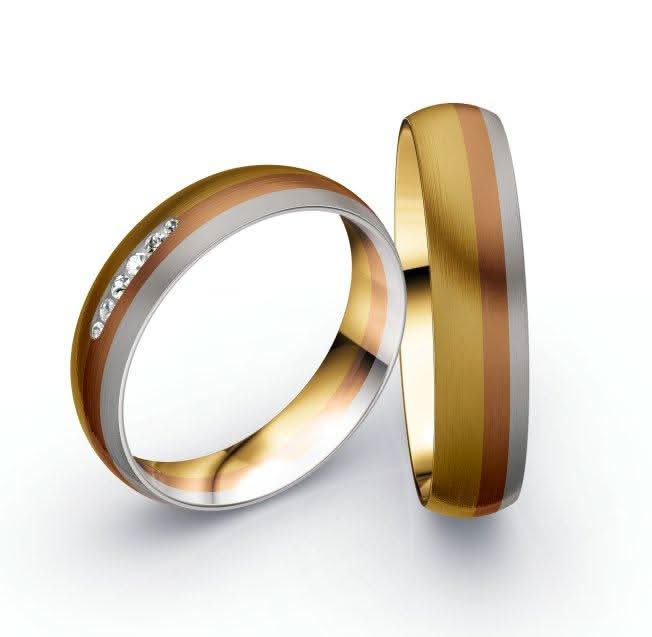 1 Paar Eheringe/Trauringe Collection Ruesch Sunrise - Juwelier Steiner