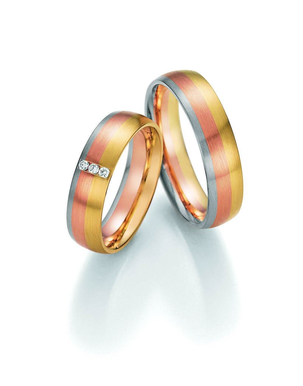 1 Paar Eheringe/Trauringe Collection Ruesch Sunrise - Juwelier Steiner