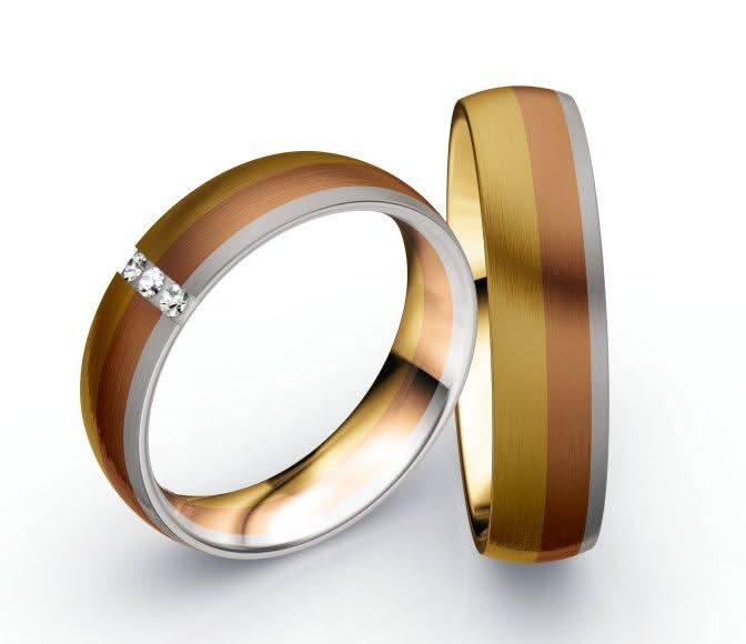 1 Paar Eheringe/Trauringe Collection Ruesch Sunrise - Juwelier Steiner