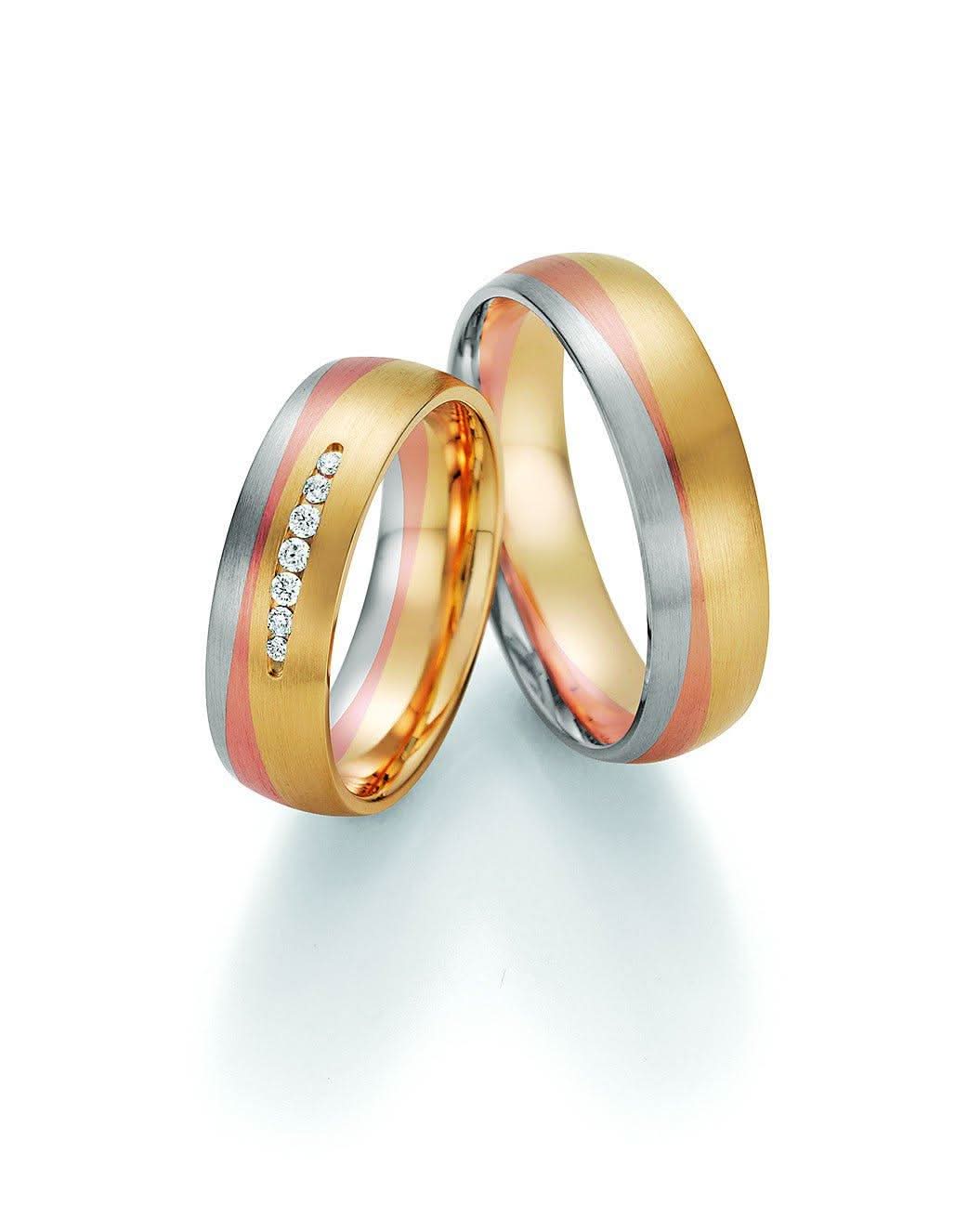 1 Paar Eheringe/Trauringe Collection Ruesch Sunrise - Juwelier Steiner