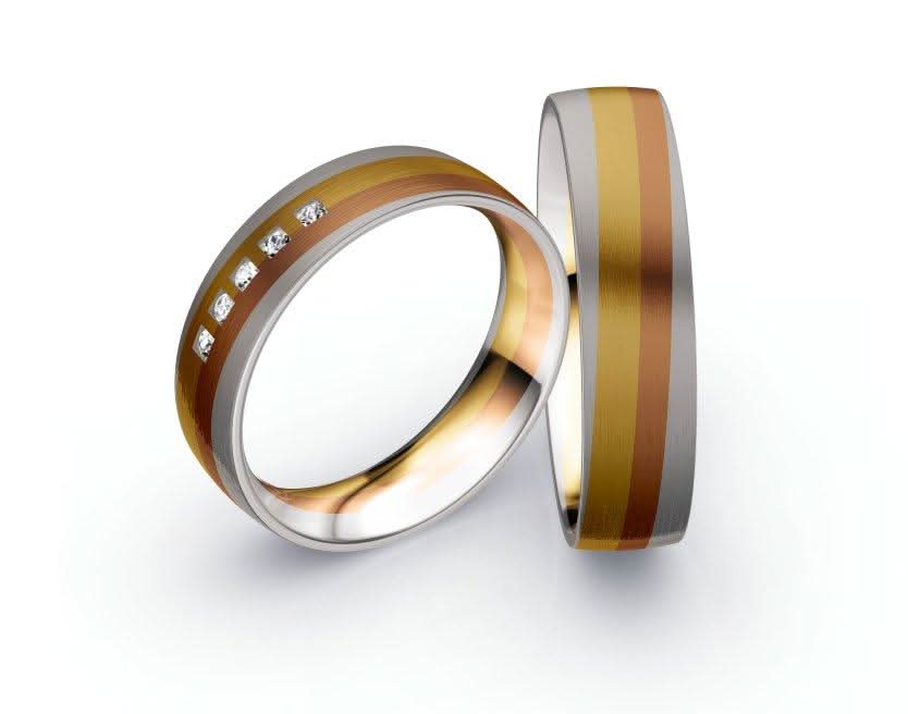 1 Paar Eheringe/Trauringe Collection Ruesch Sunrise - Juwelier Steiner
