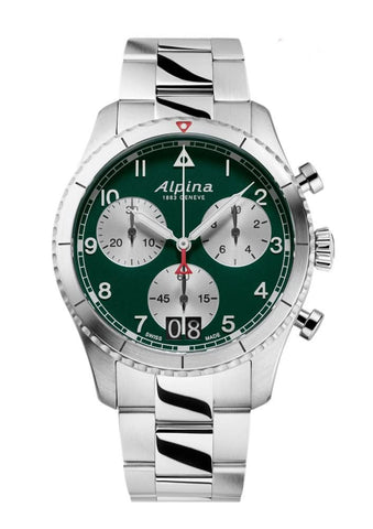 Alpina Startimer Pilot Chronograph Big Date AL-372GRS4S26B