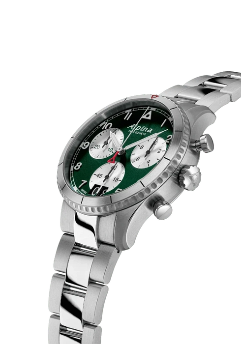 Alpina Startimer Pilot Chronograpg Big Date AL-372GRS4S26B - Juwelier Steiner