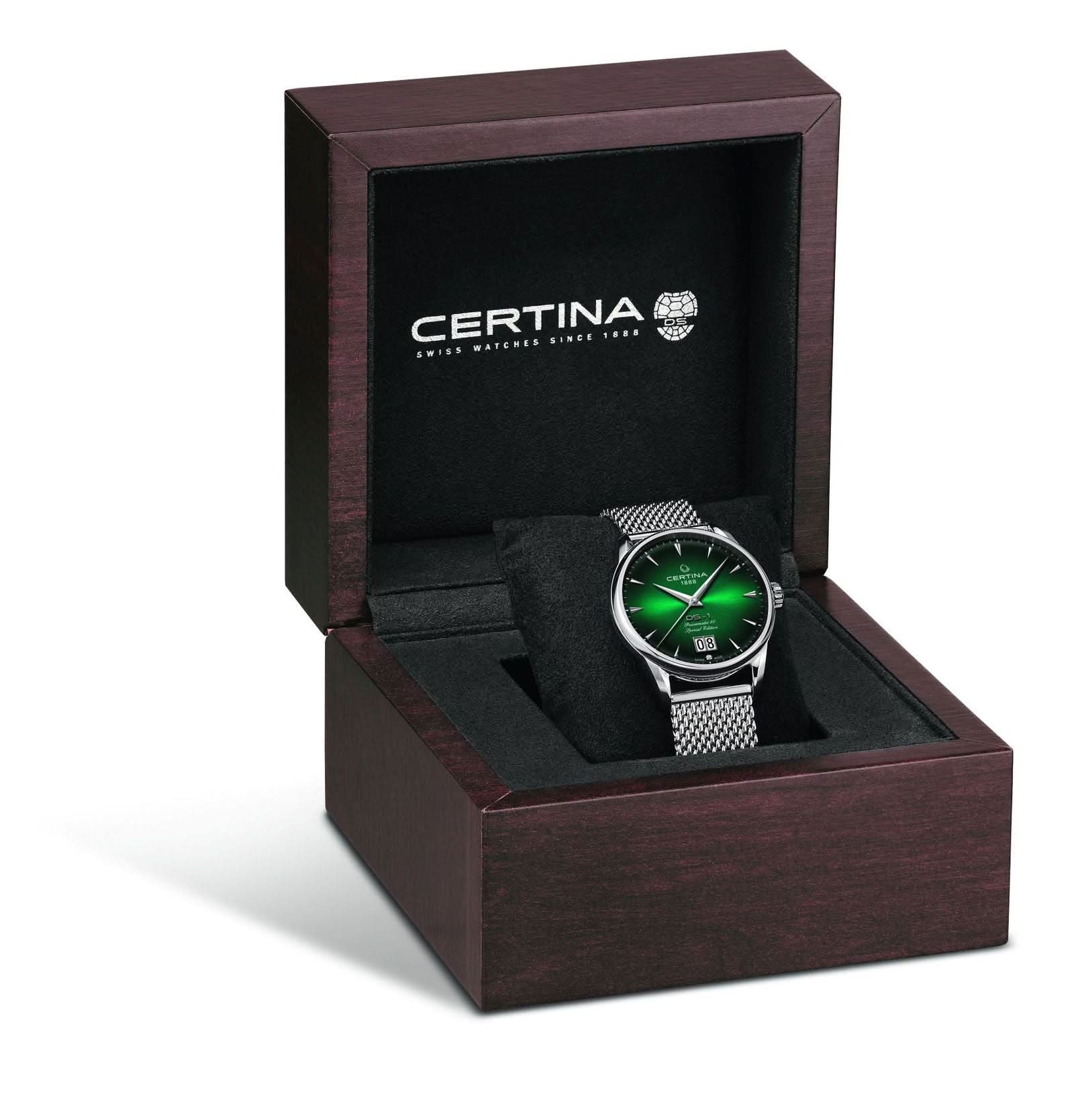 Certina DS-1 Big Date 60th Anniversary of the DS Concept - Juwelier Steiner