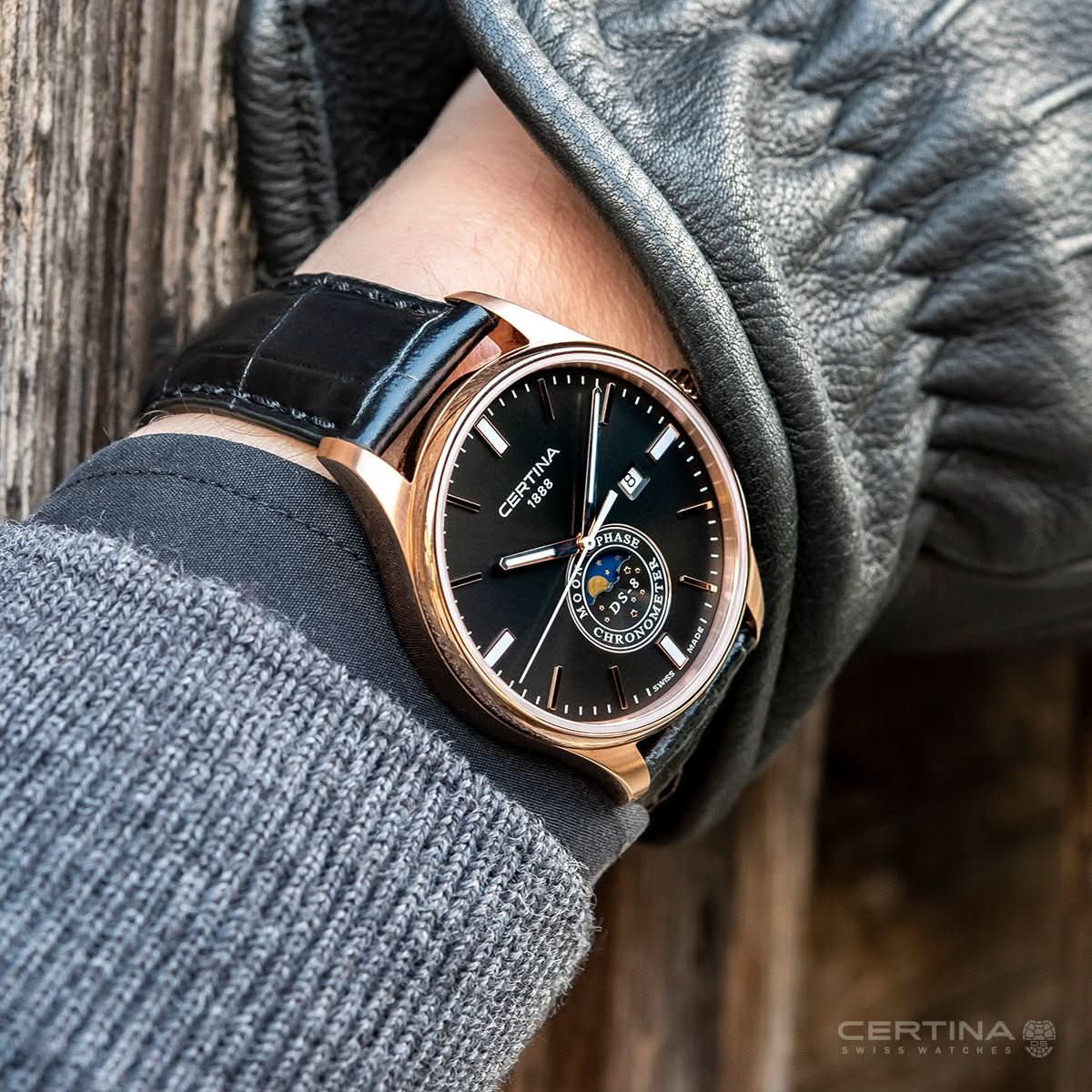Buy Certina DS-8 Moon Phase (C033.457.36.051.00) for €464.00!