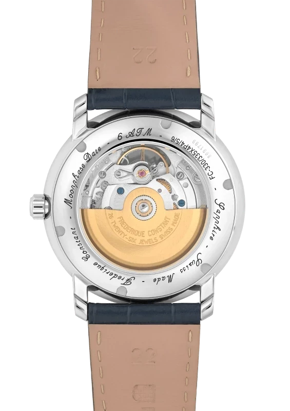 FREDERIQUE CONSTANT Classics Heart Beat Mondphase FC-335MCNW4P26 - Juwelier Steiner